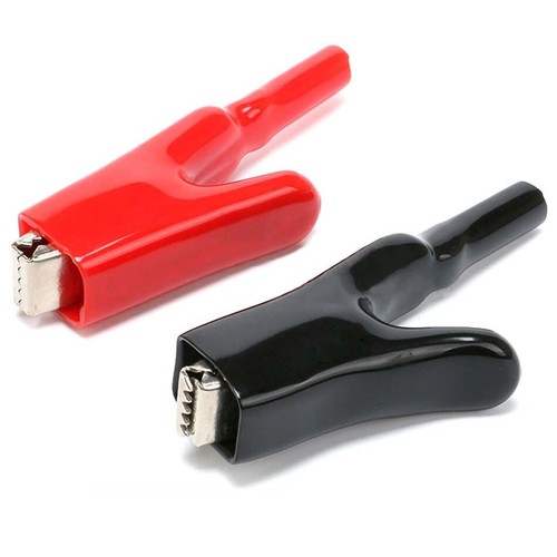 Clip coccodrillo isolato