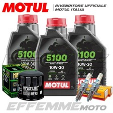 Tagliando HONDA Silver Wing 400 2006 2007 2008 (5100 10W30 Filtro olio candele)