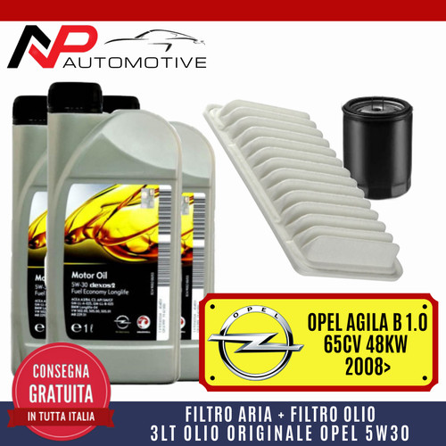 Kit tagliando opel agila - tagliando,