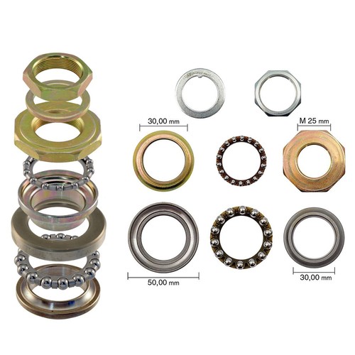 Serie cuscinetti sterzo - cuscinetti,