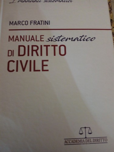 Manuale sistematico diritto - manuale,