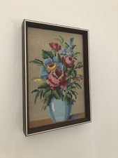 Quadro Vintage Ricamo Mezzo