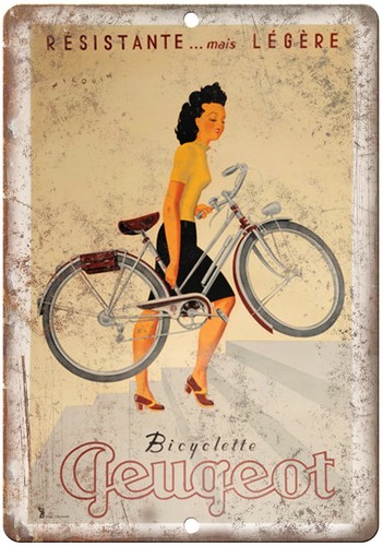 Pubblicità bicicletta peugeot - bicicletta,