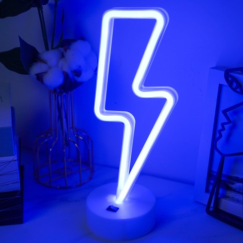 Insegne neon con fulmine - neon,