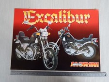 BROCHURE ORIGINALE DEPLIANT MOTO MORINI EXCALIBUR 350 501 CUSTOM