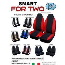 coprisedili per smart for two cotone vari colori, su misura- made in italy