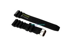 Cinturino orologio in pvc subacqueo ansa 20mm tipo citizen seiko wind gomma pw20