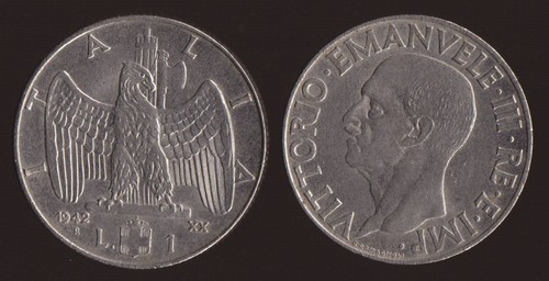 Lira 1942 impero vittorio - 1,
