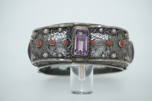 Bracciale vintage vetro - bracciale, in