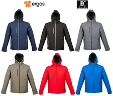 JRC Giubbotto SESTRIERE MAN Softshell Imbottito Impermeabile con Cappuccio Uomo