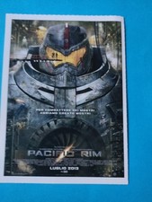 PACIFIC RIM - 2013 - CARTOLINA MINI LOCANDINA CIAK - FILM CINEMA
