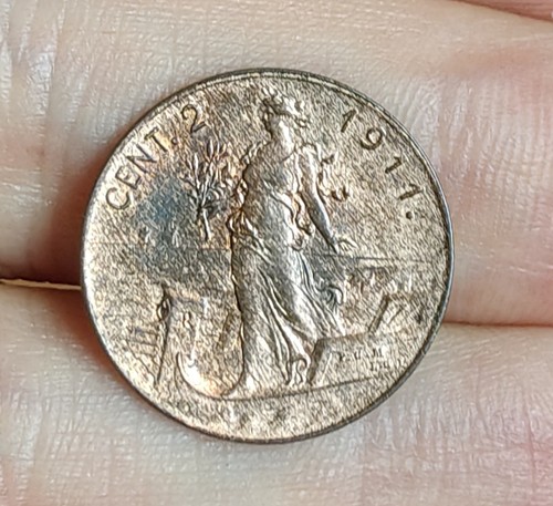 Centesimi 1911 italia - 2, su