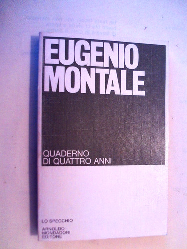 Eugenio montale quaderno - montale,