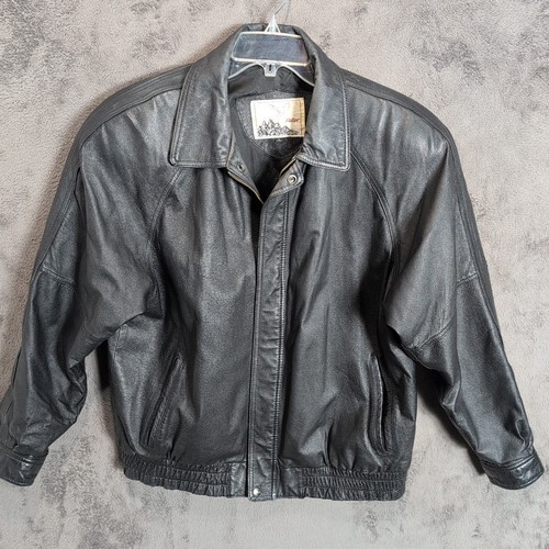 Giacca pelle vintage adler - giacca,
