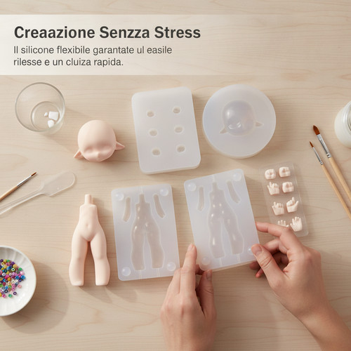 Stampo silicone per corpo - silicone,