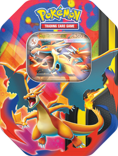 Pokemon tin mega charizard - tin,