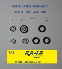 1/43 Cerchi Wheels Speedline