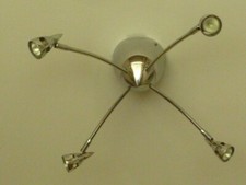 LAMPADA SOFFITTO/PARETE IKEA 4 FARETTI ORINTABILI