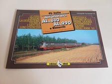 MONOGRAFIA FS ITALIA AUTOMOTRICI ALn 880 /990 EDIZIONI ELLEDI 1/87