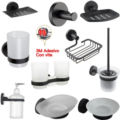 Accessori bagno acciaio - accessori,