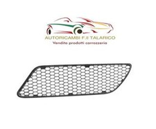GRIGLIA PARAURTI ANTERIORE ANT SX NERA ALFA ROMEO 147 DAL 2004 IN POI