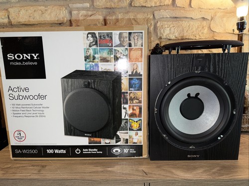 Box sony w2500 - sony, active
