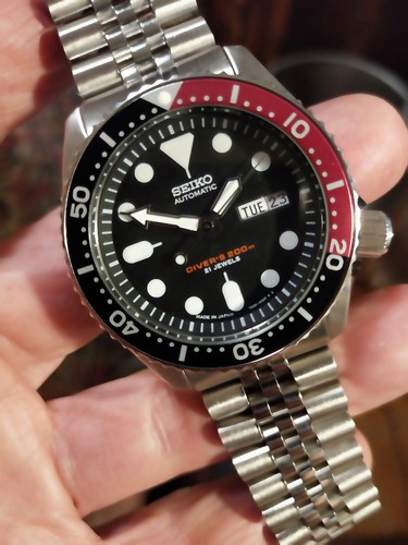 Seiko skx 009 mov 7s26 - 009, coke