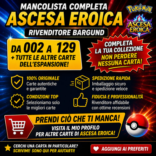 Pokémon ascesa eroica ita - pokémon,