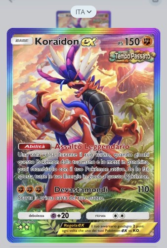 Pokemon tcg pocket koraidon - ,