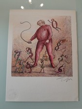 Roland Topor ARITMETICA Bolaffiarte Riproduzione Fotolitografica Numerata...