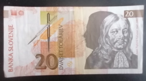 Banconota slovenia - banconota,