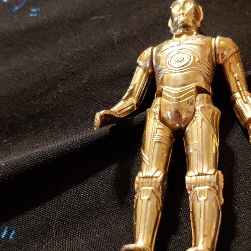 Star wars 3po modellino oro - c-3po,