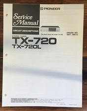 Pioneer TX-720 Sintonizzatore