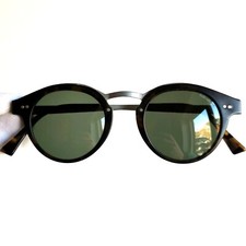 occhiali da sole BOB SDRUNK FIX col. 9/S vintage sunglasses brown silver round