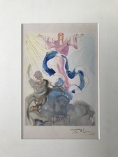 RARE GRAVURE SALVATORE DALI