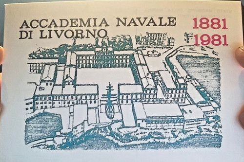Cartolina cent accademia - 1°,
