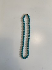 Collana vintage perle plastica