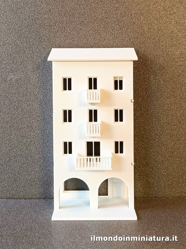 Casa per fondale plastico - , h0
