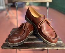 Paraboot Michael Shoes 44 EU / UK 10 – Brown Leather – Made in France- Tyrolean