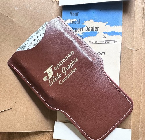 Vintage jeppesen csg - jeppesen, csg-1