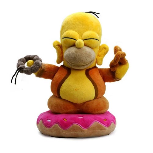 Peluche homer buddha dei - 10",