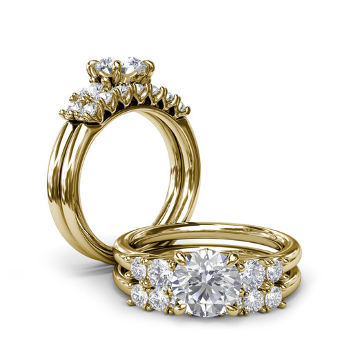 Anello fidanzamento oro - anello,