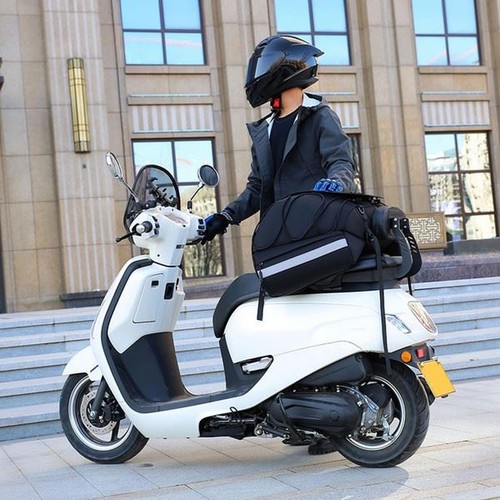 Borsa posteriore moto - posteriore, in