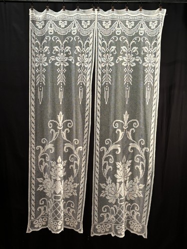 Antiche tendine tende coppia - tendine,