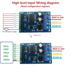 DC 12V 8 Digital to RS485