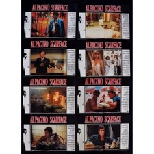 fotobuste SCARFACE brian de palma al pacino 1 edizione 1983 F79