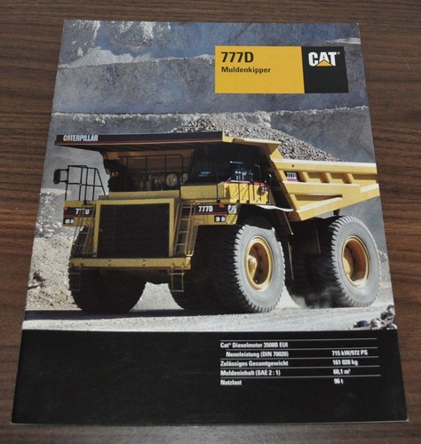 Brochure caterpillar 777d - caterpillar,
