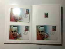 2006 Folder Grandi Eventi Filatelici Enrico Mattei 3 Cartoline Filateliche