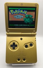 Nintendo Game Boy Advance SP con schermo LCD HISPEEDIDO V5 IPS e custodia