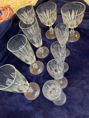 Bicchieri cristallo vintage - di,